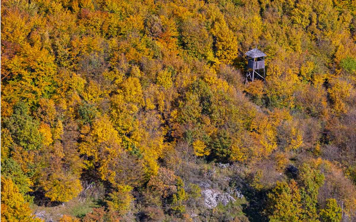 Banská Štiavnica a okolie z neba