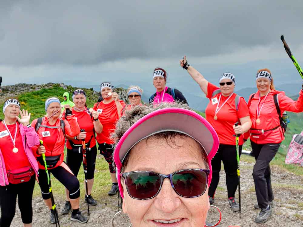 Borovičky a Nordic walking z Rohožníka