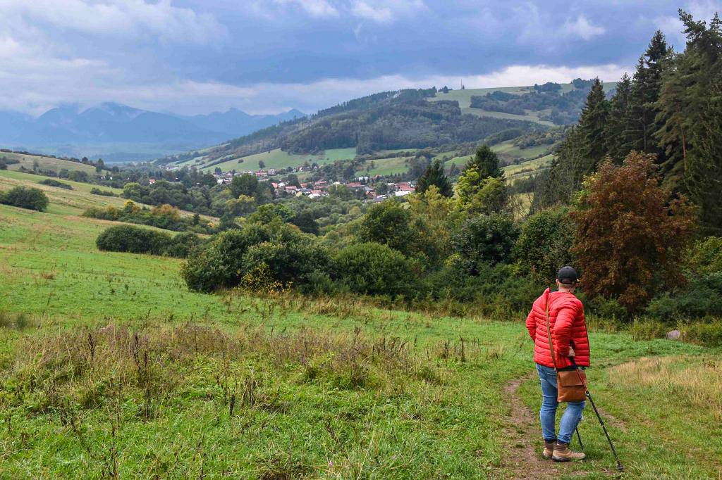 Z Kalamenov k ruine Liptovského hradu