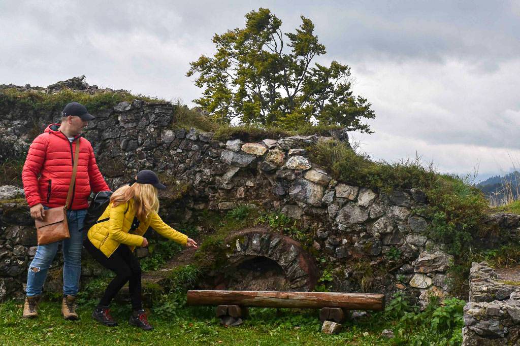 Z Kalamenov k ruine Liptovského hradu