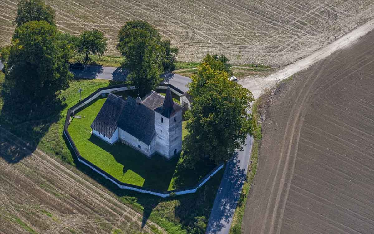 Ružomberok a okolie z neba