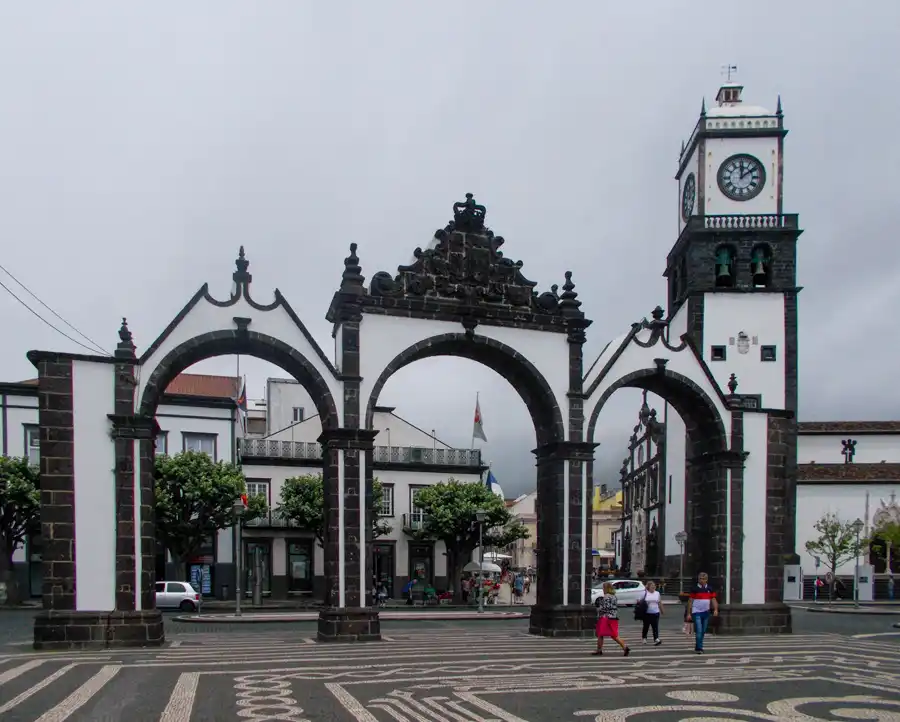 Ponta Delgata námestie