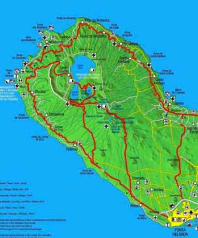 Azorské ostrovy cestopis