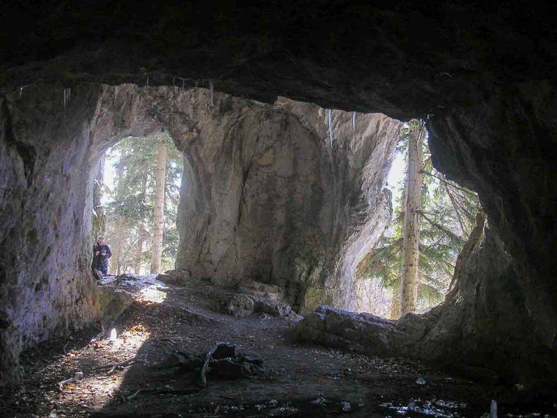 Sásovské jaskyne v masíve Hrádku pod Panským dielom