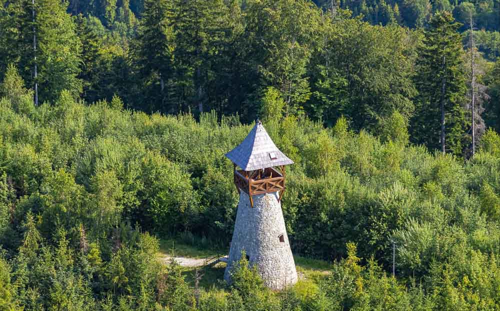 Čadca a okolie z neba