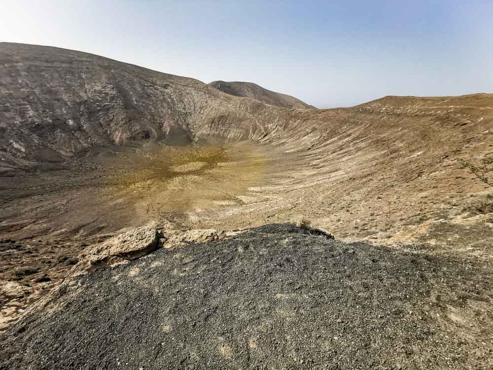 Lanzarote hiking: Výstup na sopku Caldera Blanca