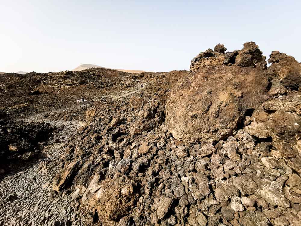 Lanzarote hiking: Výstup na sopku Caldera Blanca