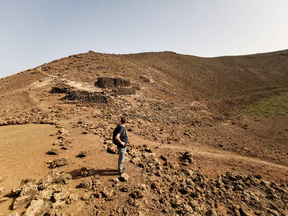 Lanzarote hiking: Výstup na sopku Caldera Blanca