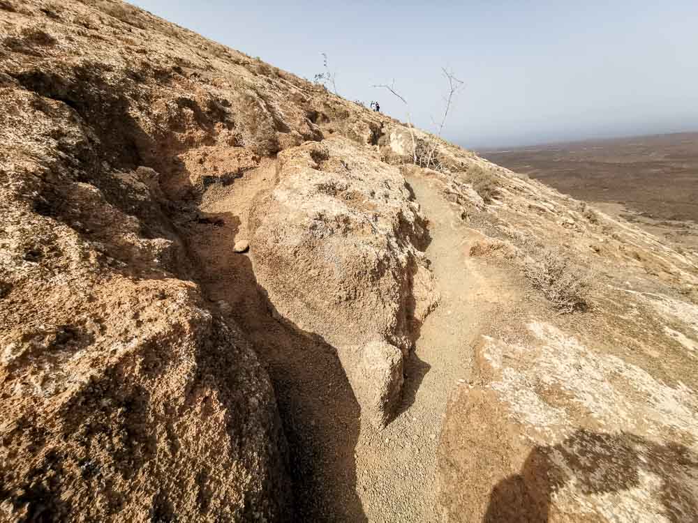 Lanzarote hiking: Výstup na sopku Caldera Blanca