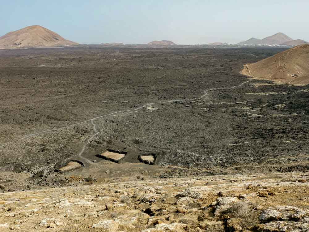 Lanzarote hiking: Výstup na sopku Caldera Blanca