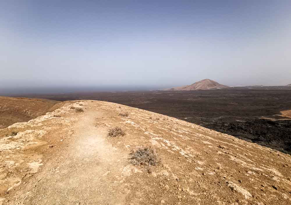 Lanzarote hiking: Výstup na sopku Caldera Blanca