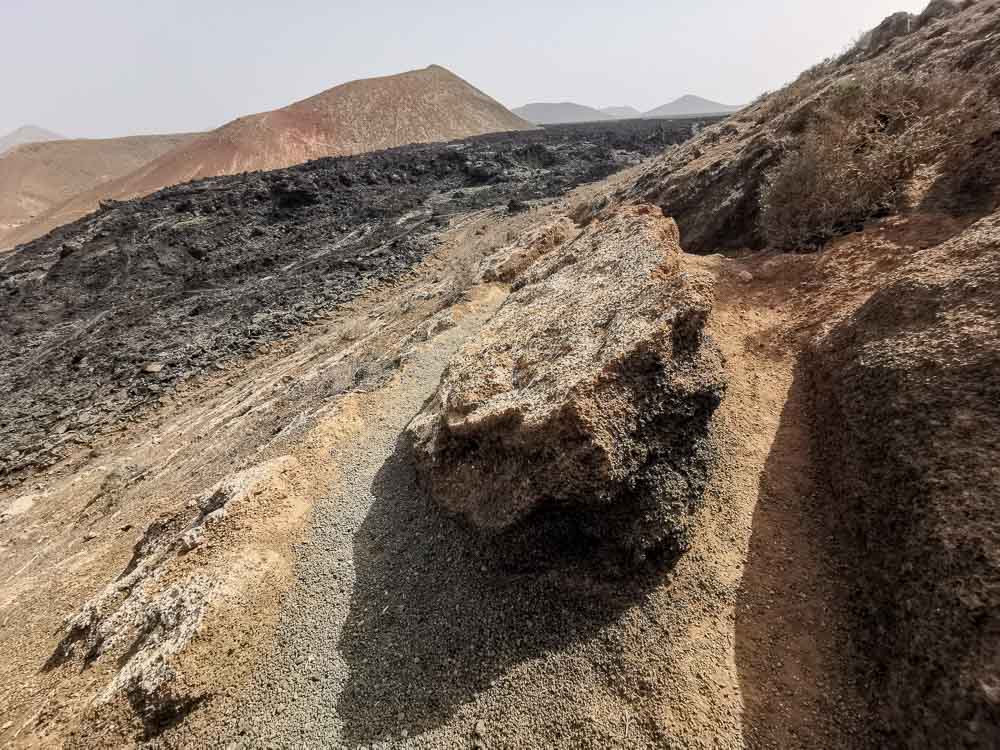 Lanzarote hiking: Výstup na sopku Caldera Blanca