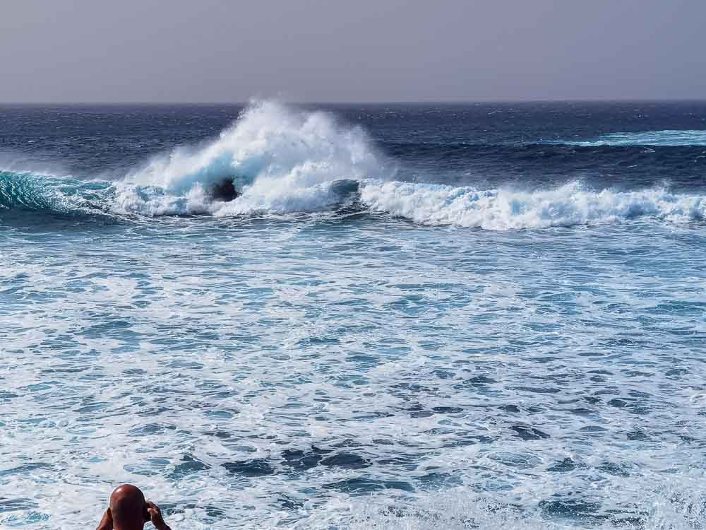 Lanzarote: El Golfo divoký Atlantic pod Timanfayou