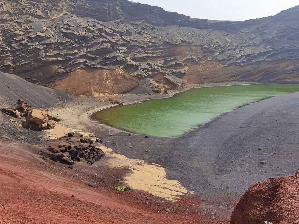 Lanzarote: El Golfo divoký Atlantic pod Timanfayou