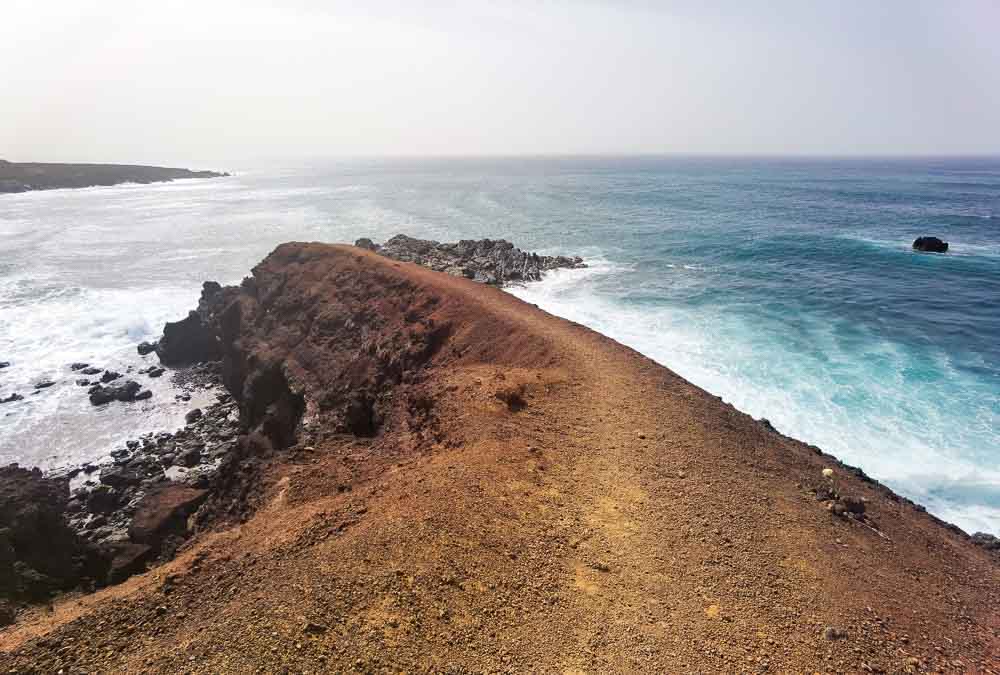Lanzarote: El Golfo divoký Atlantic pod Timanfayou