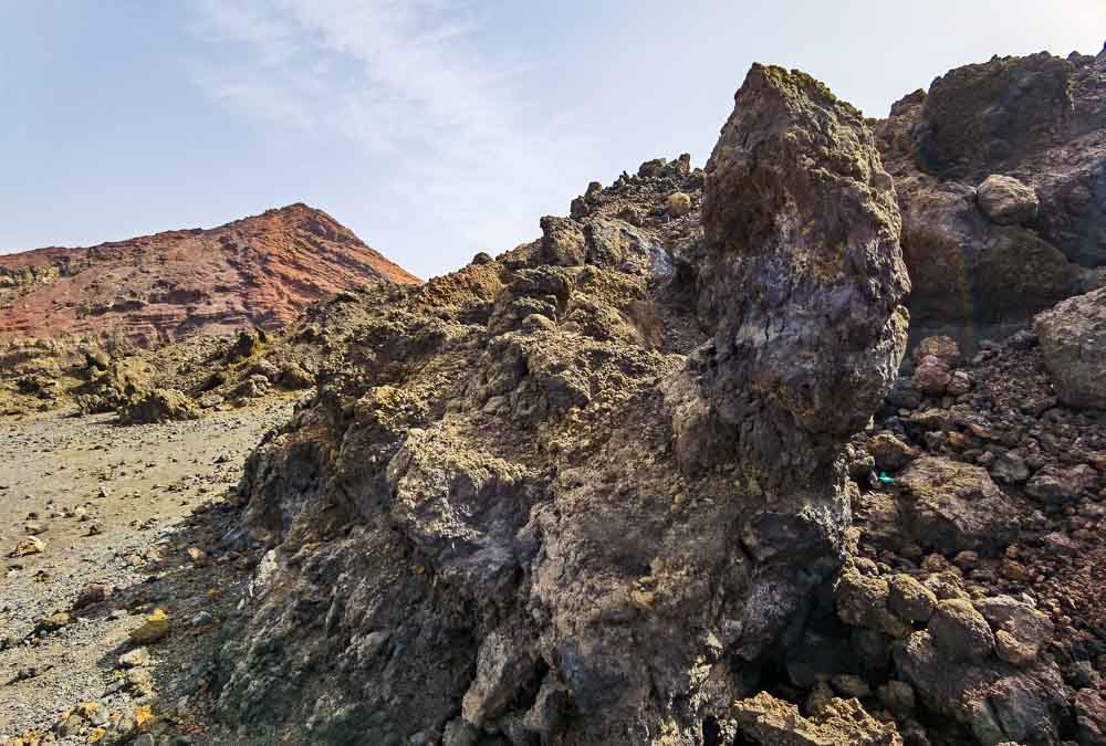 Lanzarote: El Golfo divoký Atlantic pod Timanfayou