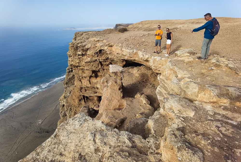Lanzarote: hiking Risco de Famara: Haría, Tequise