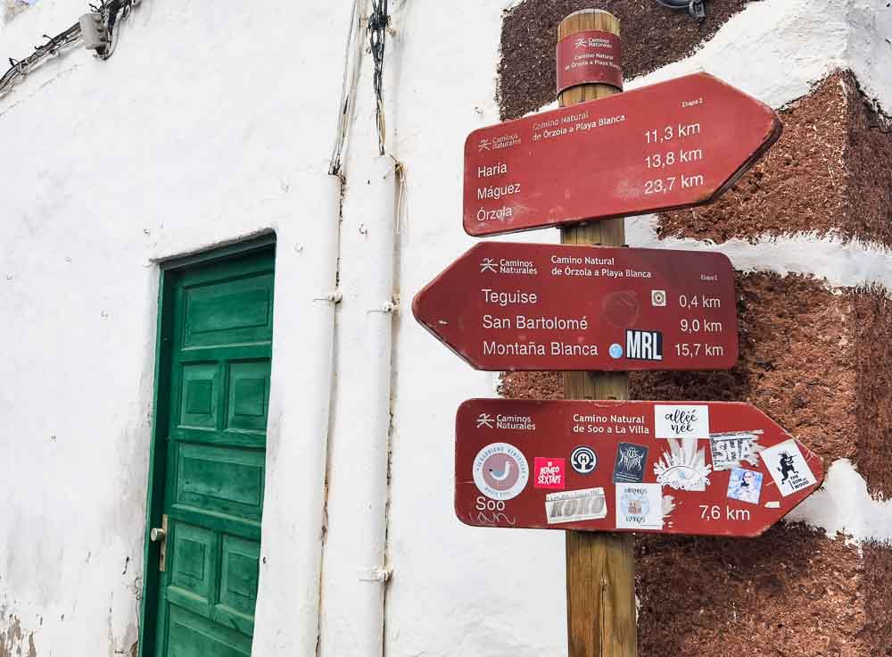 Lanzarote: hiking Risco de Famara: Haría, Tequise