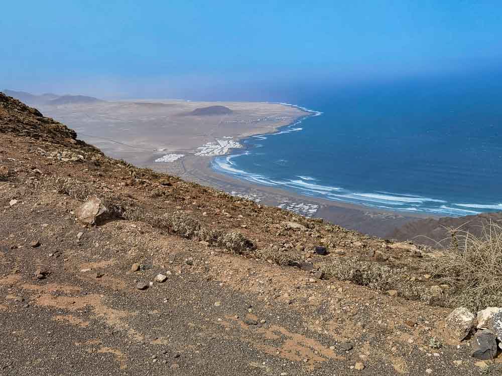 Lanzarote: hiking Risco de Famara: Haría, Tequise