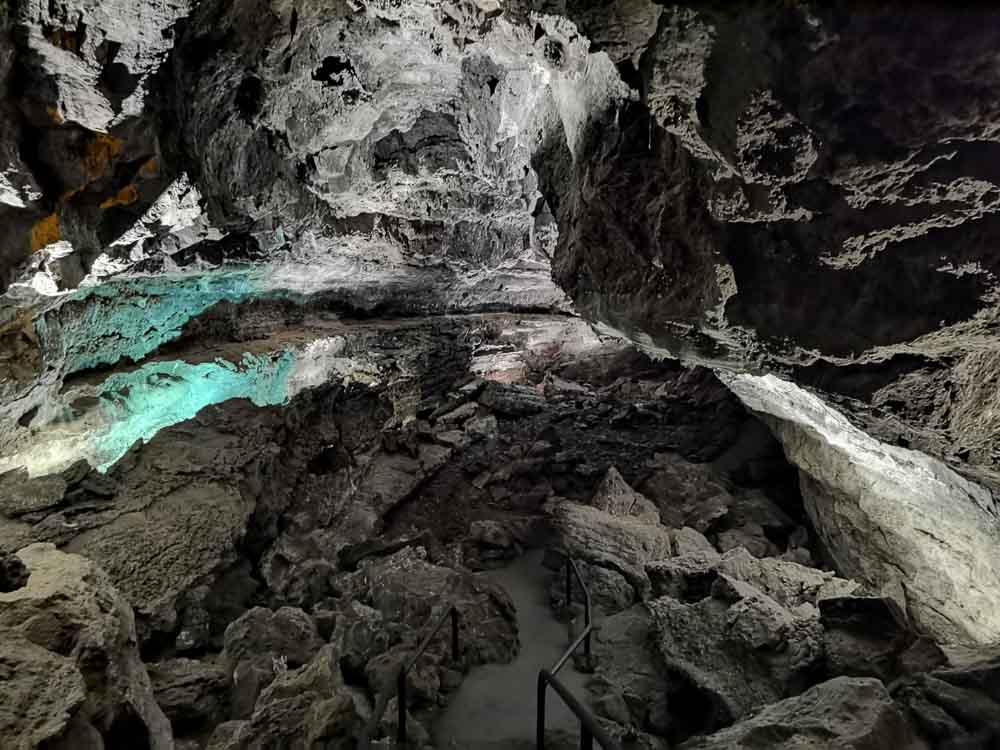 Lanzarote: Jameos del Aqua a Cueva de los Verdes s hiketrailom Orzola
