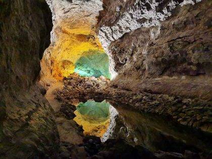 Lanzarote: Jameos del Aqua a Cueva de los Verdes s hiketrailom Orzola