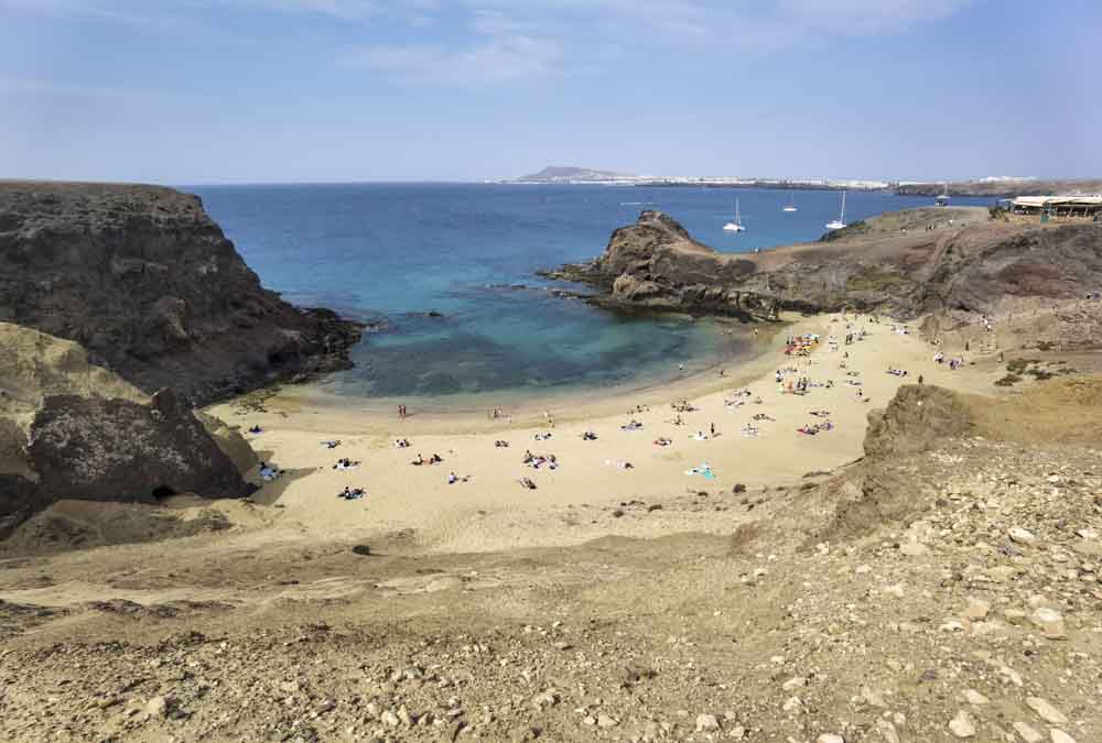 Lanzarote: Papagayo beach, traily v Los Ajaches a Antonio Berrera