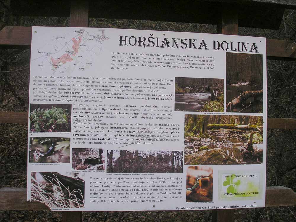 Spomienkový výlet Tekovom: Horšianska dolina