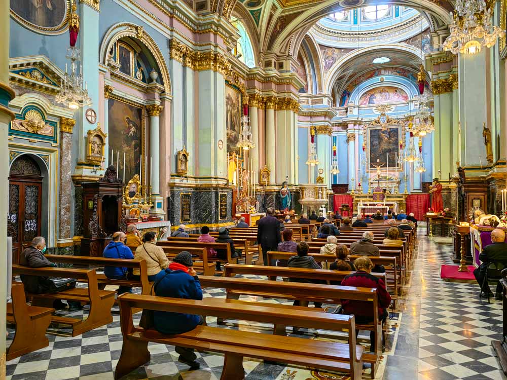 Valletta kostol Sv. Františka z Assisi