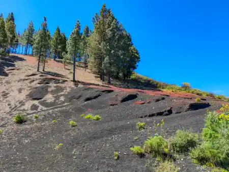 Zostup do Caldery del Galdár