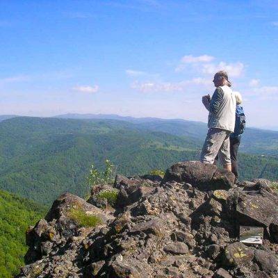 Vlakom na vrch Demian nad Hronskou Breznicou