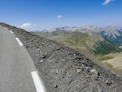 Posledné metre na Col de la Bonette