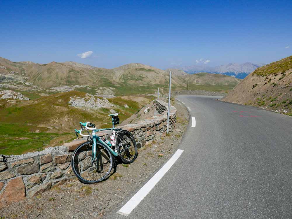 Fotoprestávka pod Col de la Bonette