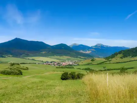 Žaškovské lúky pohľad na hrebeň Male fatry