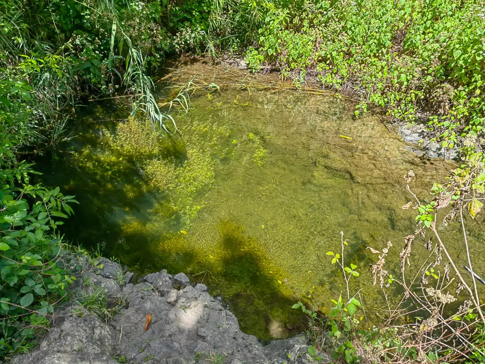 Barranco de Azuaje Priezračné jazierka stačí sa napiť