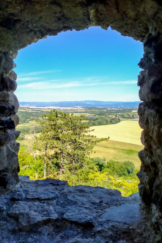 Výhľad z horného hradu