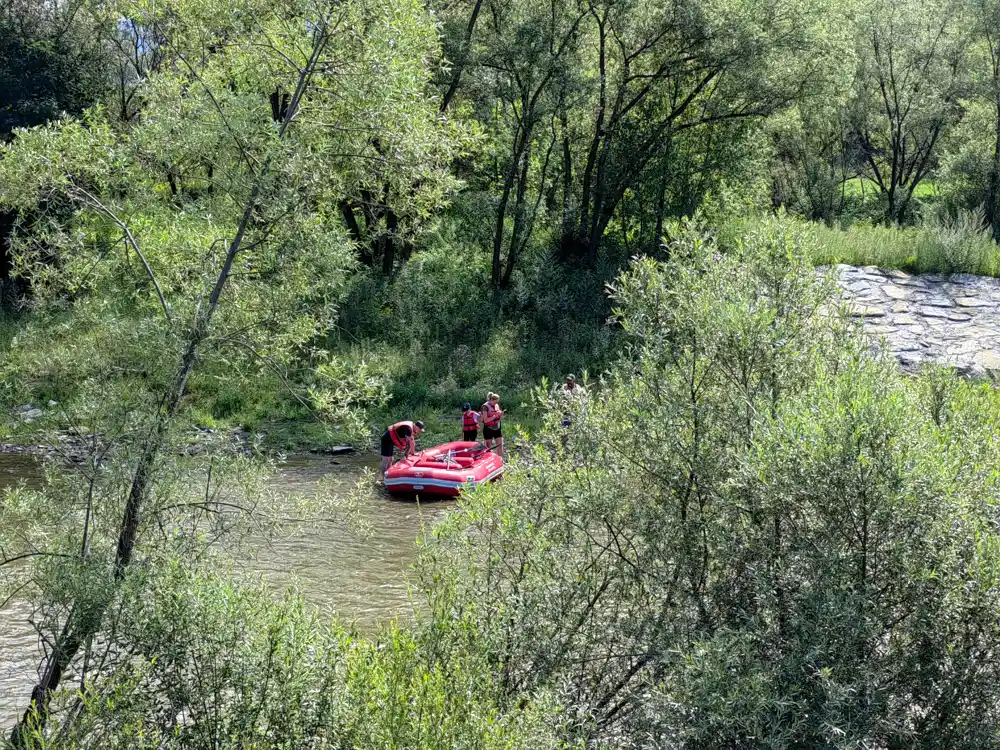 Splavy na rieke Poprad