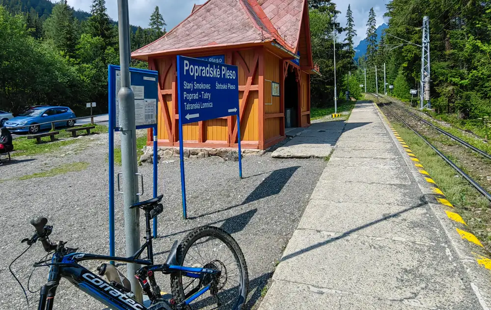 Popradské pleso zastávka TEŽ