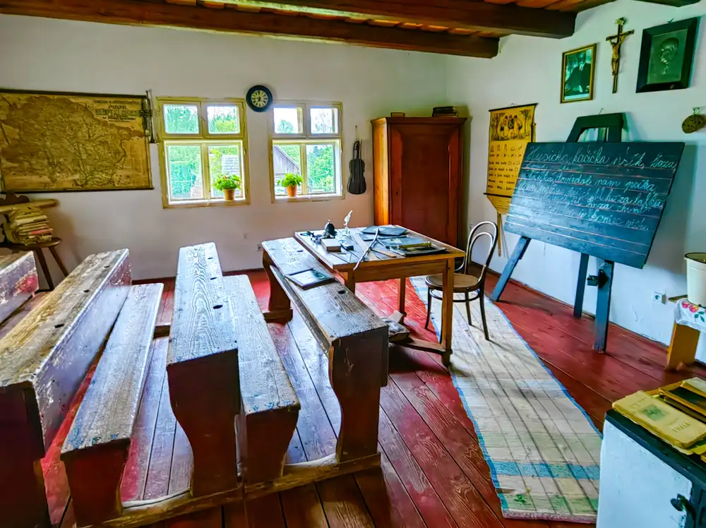 Skanzen Stará Ľubovňa - škola