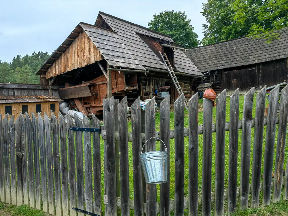 Skanzen Stará Ľubovňa hospodársky dvor