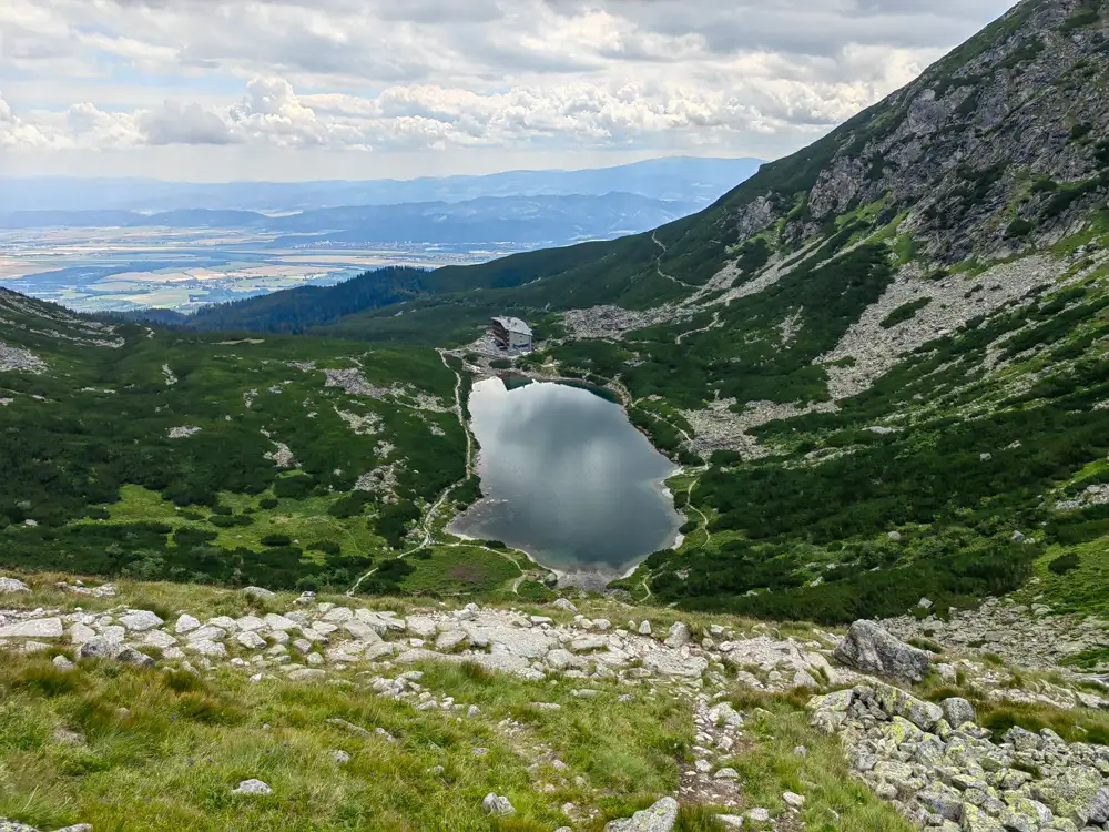 Velické pleso a Sliezsky dom