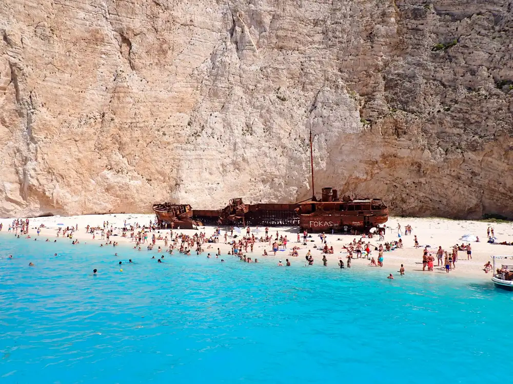 Navagio „Shipwreck“ Zakynthosu