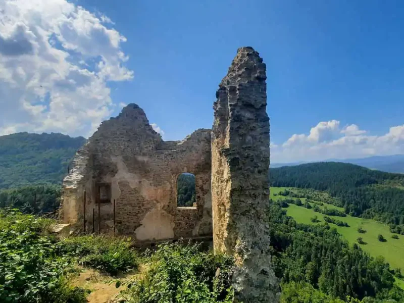 Výlet vlakom na Hričovský hrad