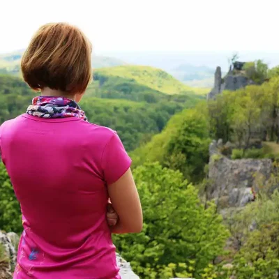 Hrad Ostrý Kameň a Korlátko, na výlet s deťmi