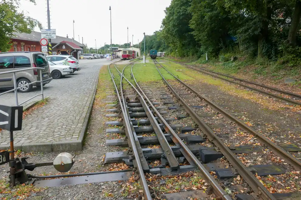 Úzkokoľajka Nová Bystřice Jindřichův Hradec