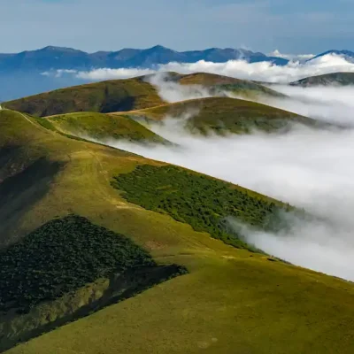 Ružomberok a okolie z neba