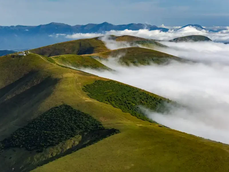 Ružomberok a okolie z neba