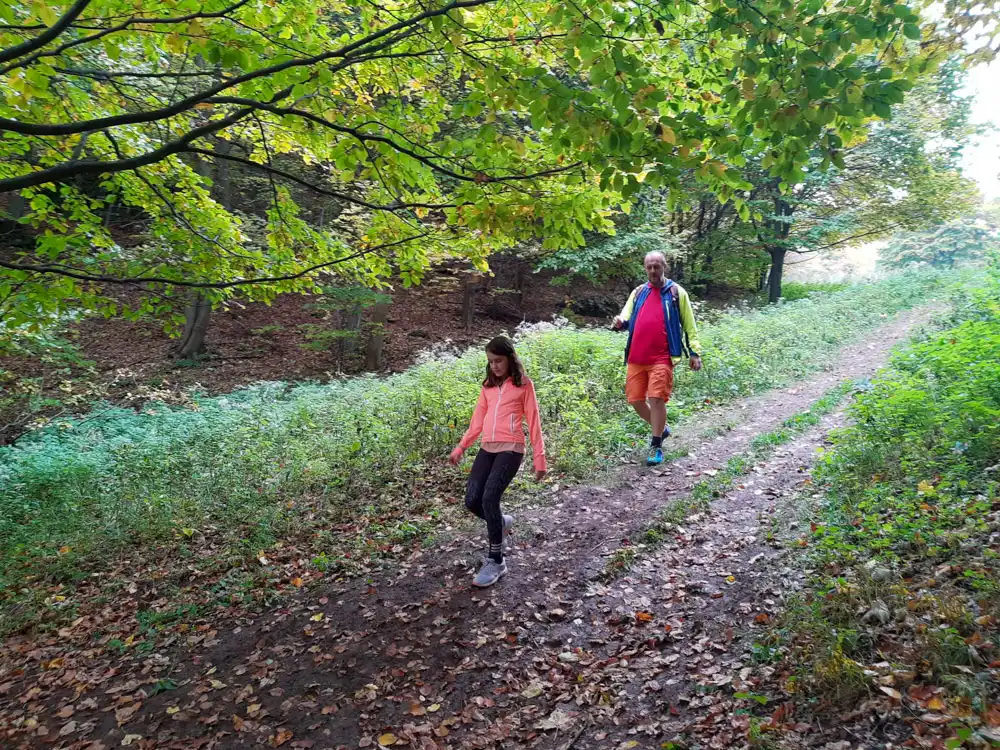 Jesenný rodinný výlet na Vršatecký hrad