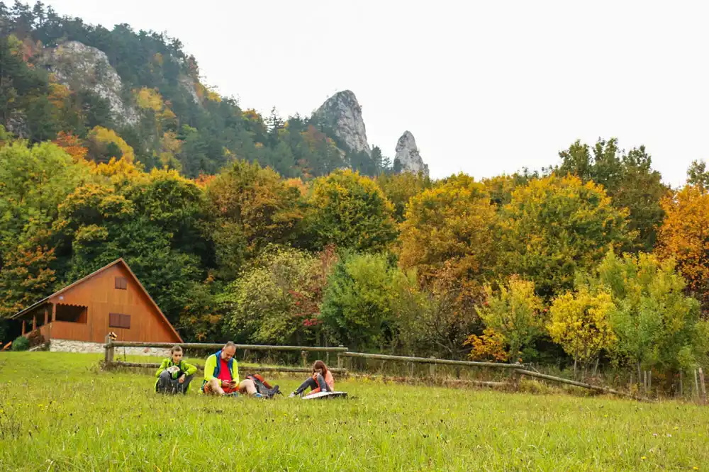 Piknik a rodinné posedenie pod Vršatcom