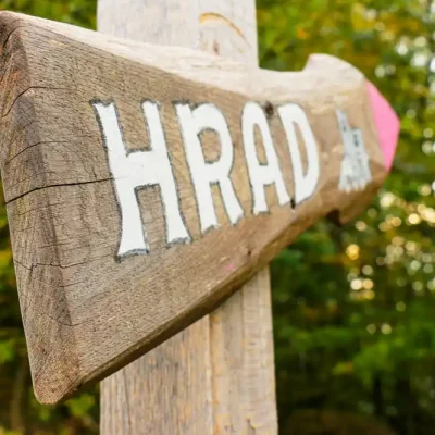 Jesenný rodinný výlet na Vršatecký hrad