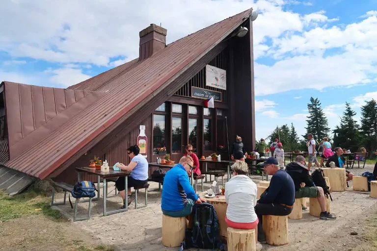 Krkonošské boudy pod Snežkou